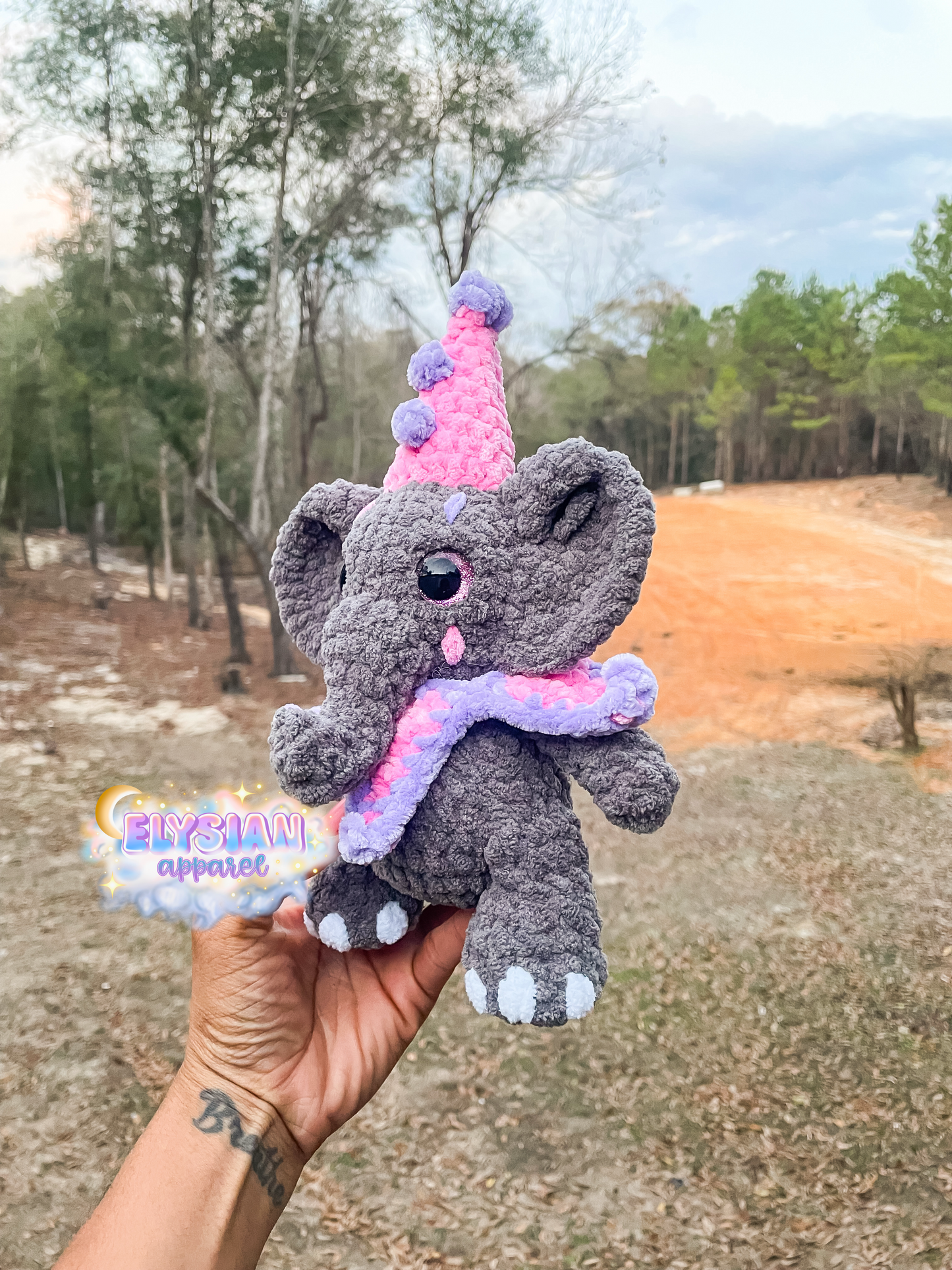 Elephant Jester Plushie