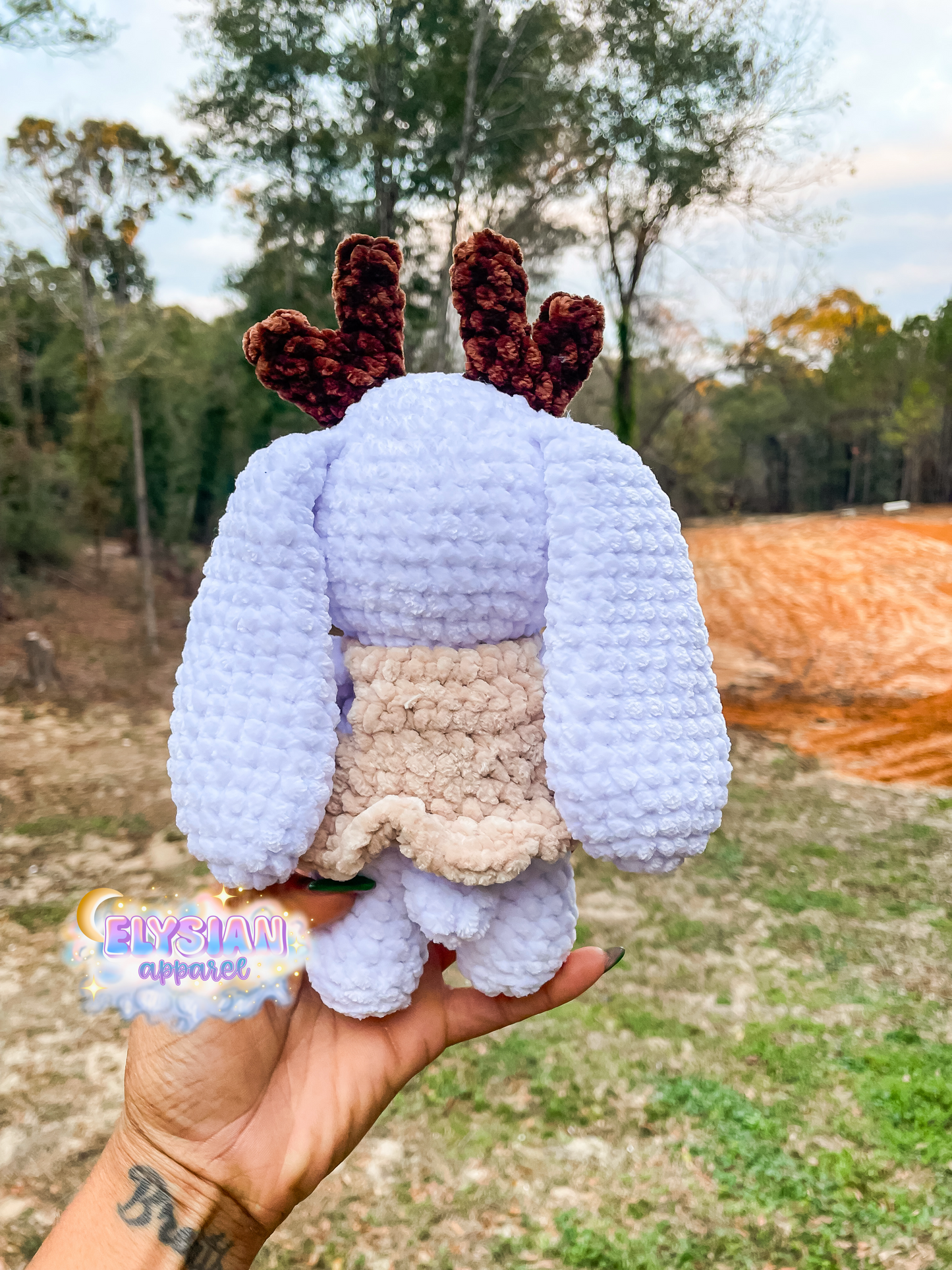 Reindeer Bunny Plushie