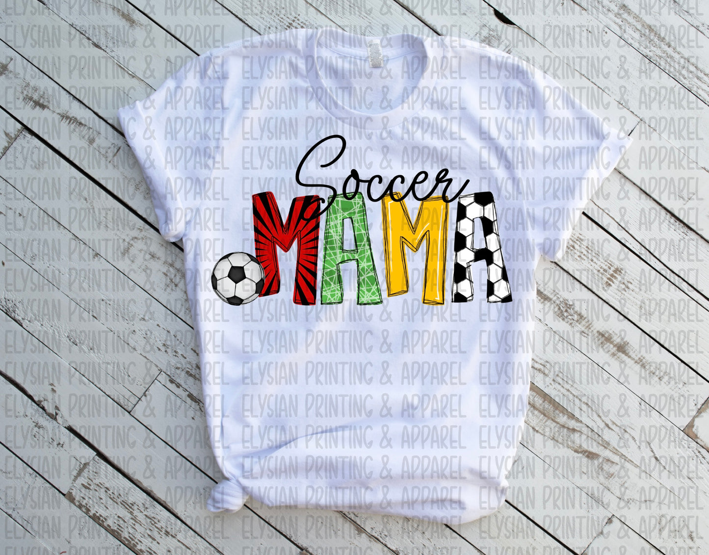 Soccer Name Tee