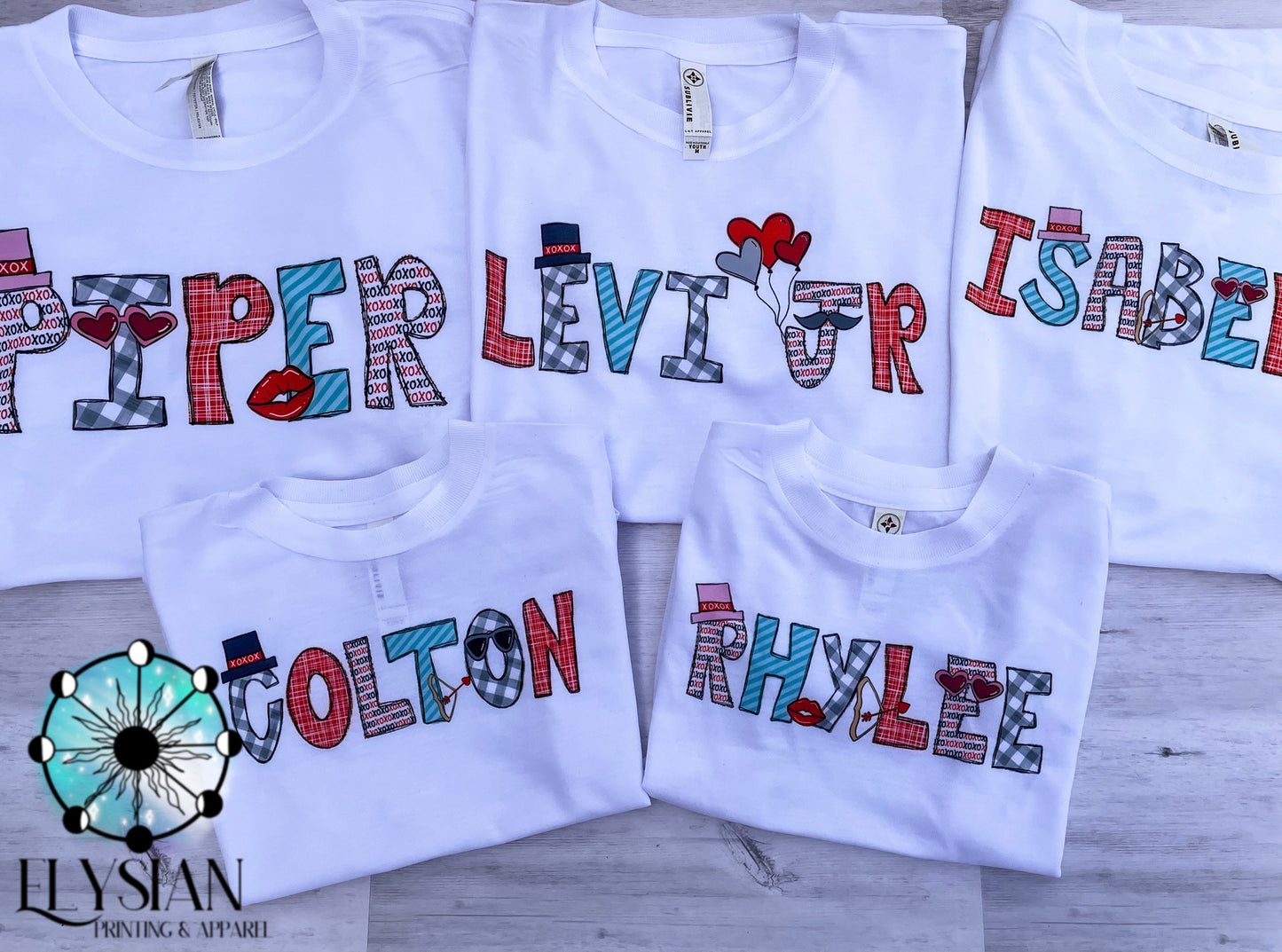 Valentine's Name Tee