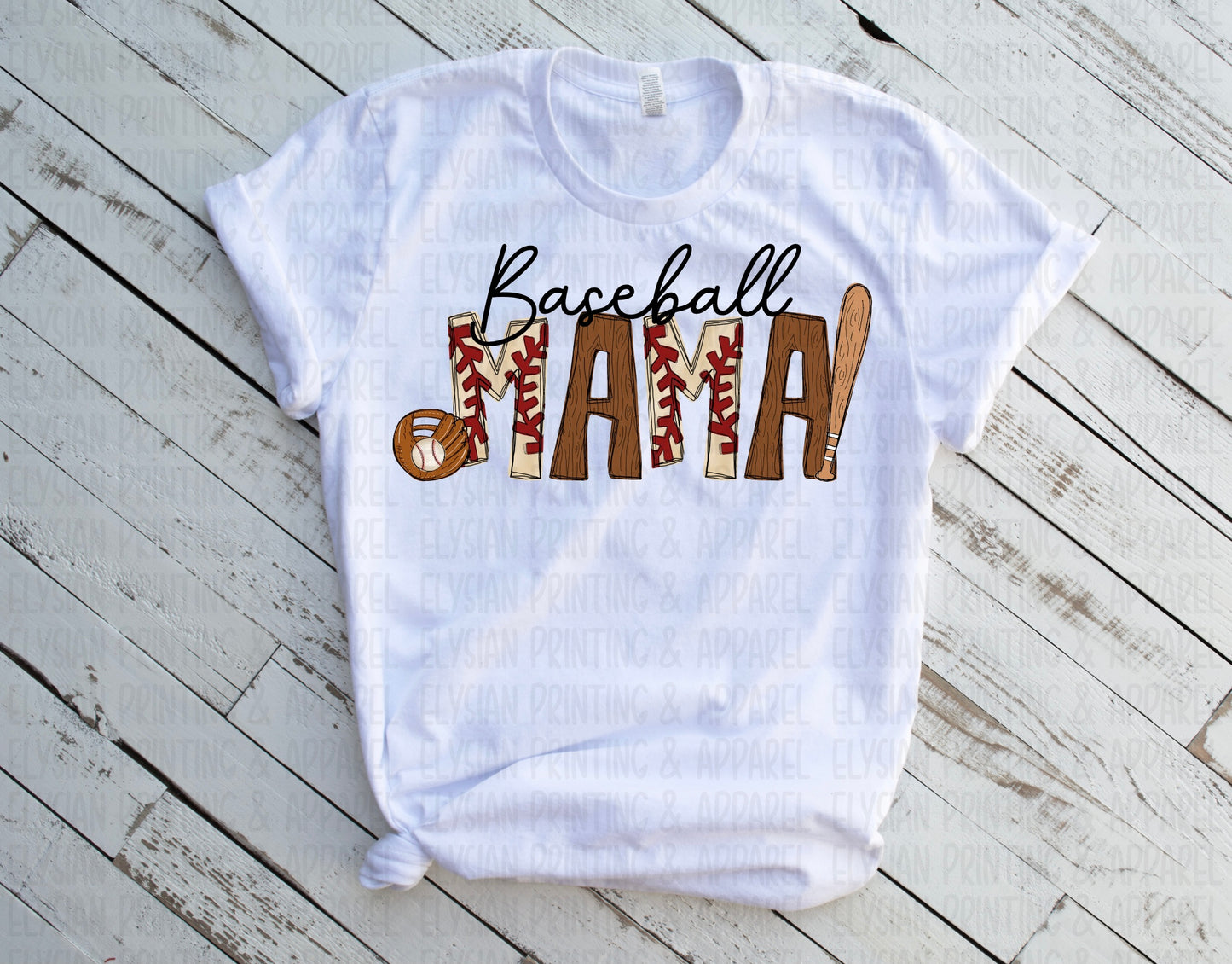 Baseball Name Tee