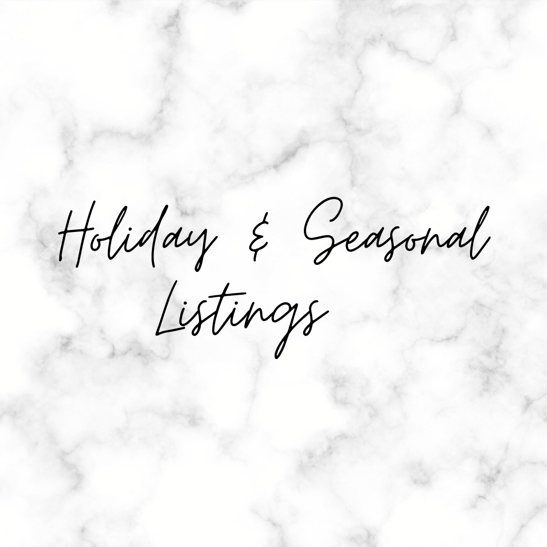 Holiday & Seasonal Items