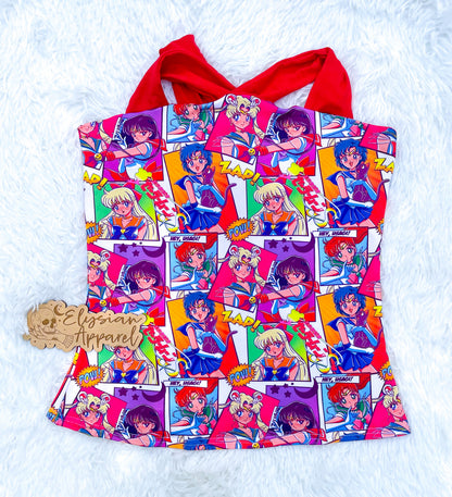 Adult Wrenley Bow Back Top