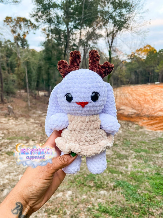 Reindeer Bunny Plushie