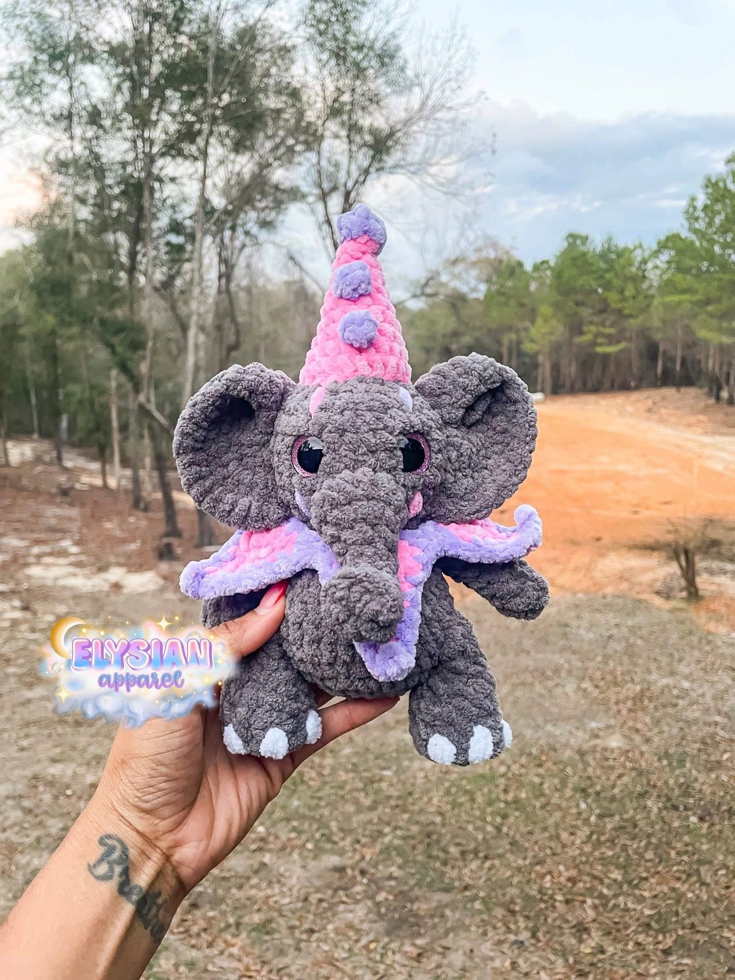 Elephant Jester Plushie