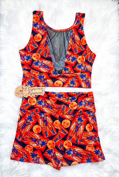 Adult Bryce Crop, Peplum, Dress