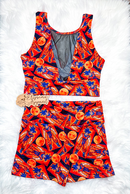 Adult Bryce Crop, Peplum, Dress