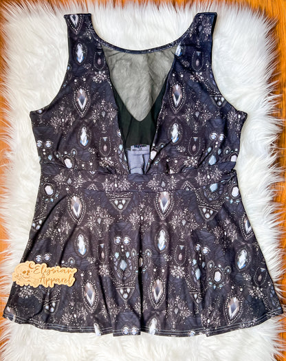 Adult Bryce Crop, Peplum, Dress