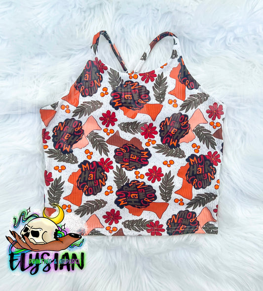 Adult Brielle Swim Crop Top