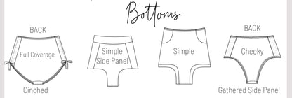 Adult Brooklyn Cheeky Swim Bottoms