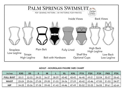 Adult Palm Springs Swimsuit