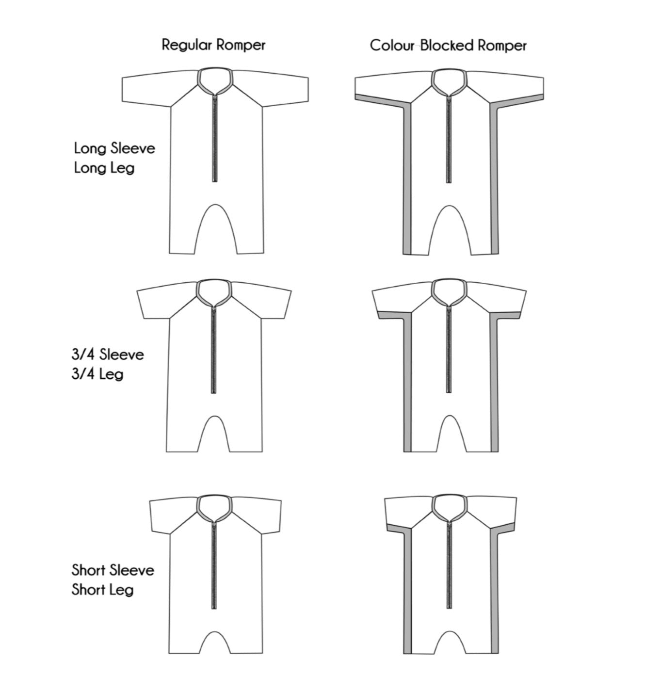 Sunshine Zip Rashguard Swimsuit