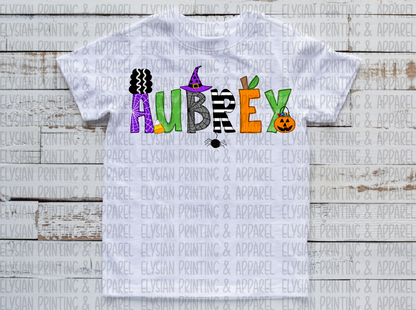 Halloween Name Tee