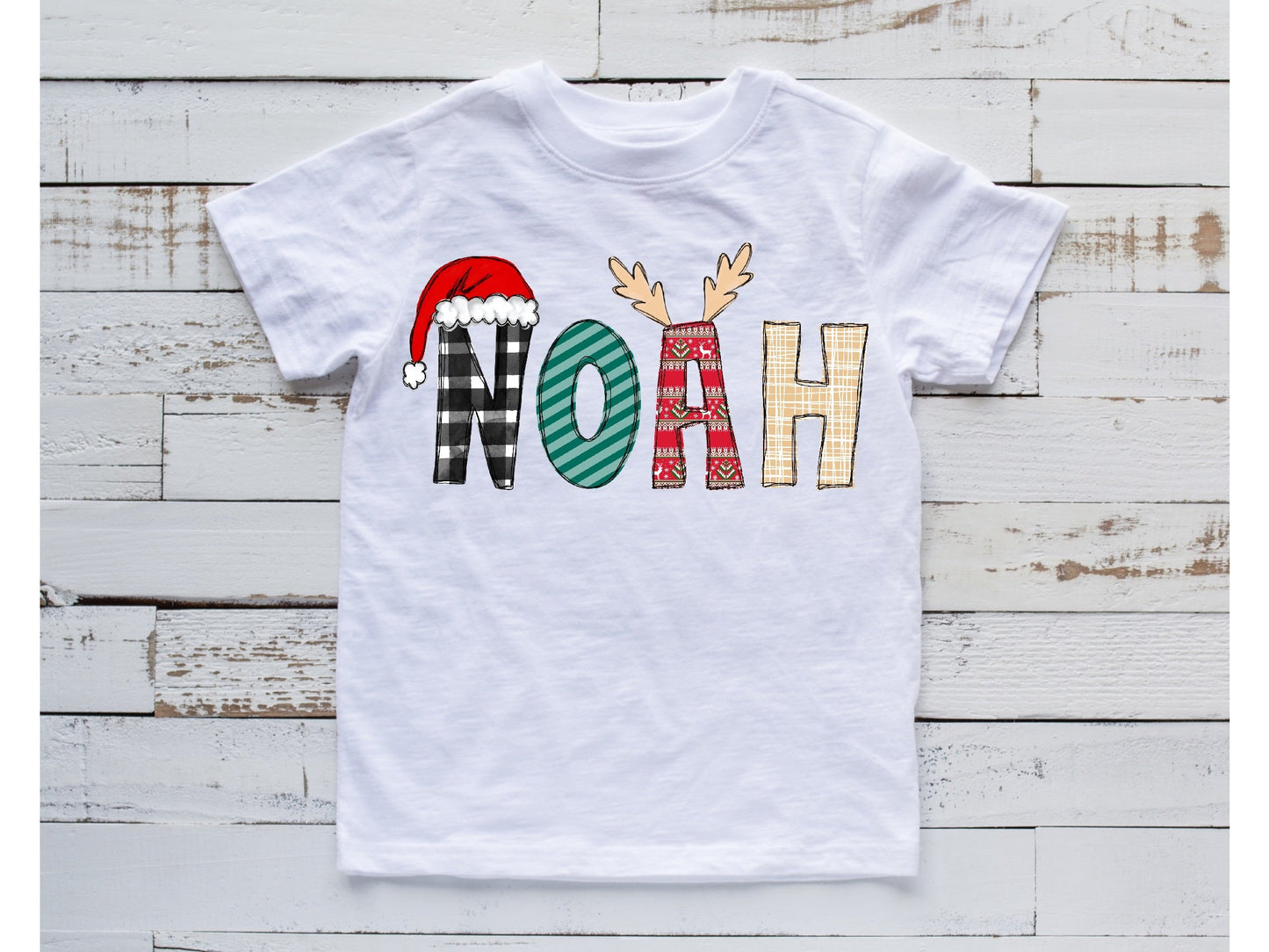 Christmas Name Tee