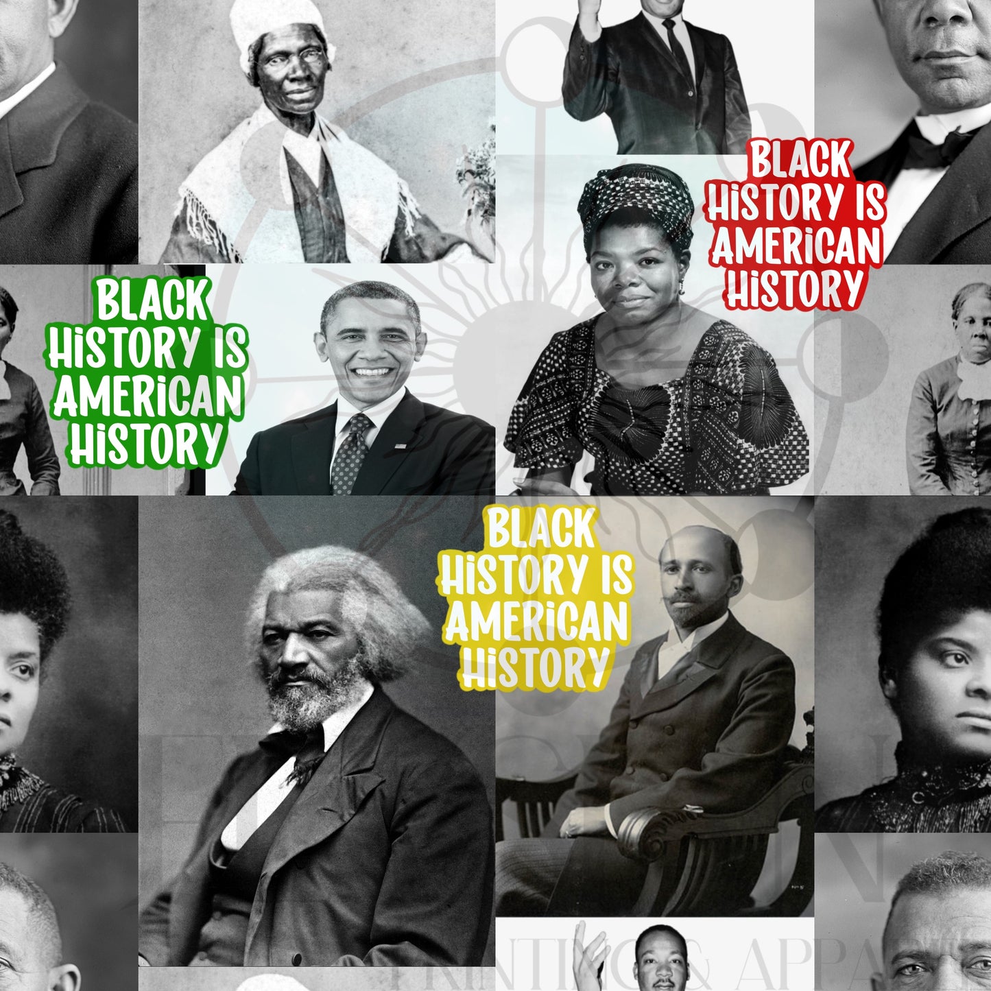 Black History Month Seamless File