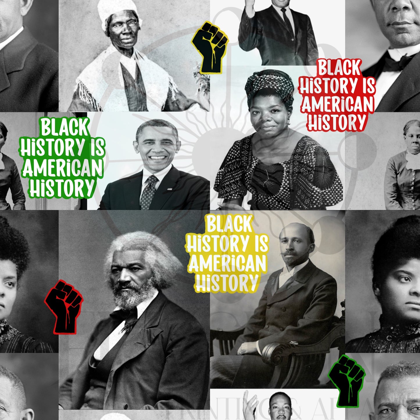 Black History Month Seamless File