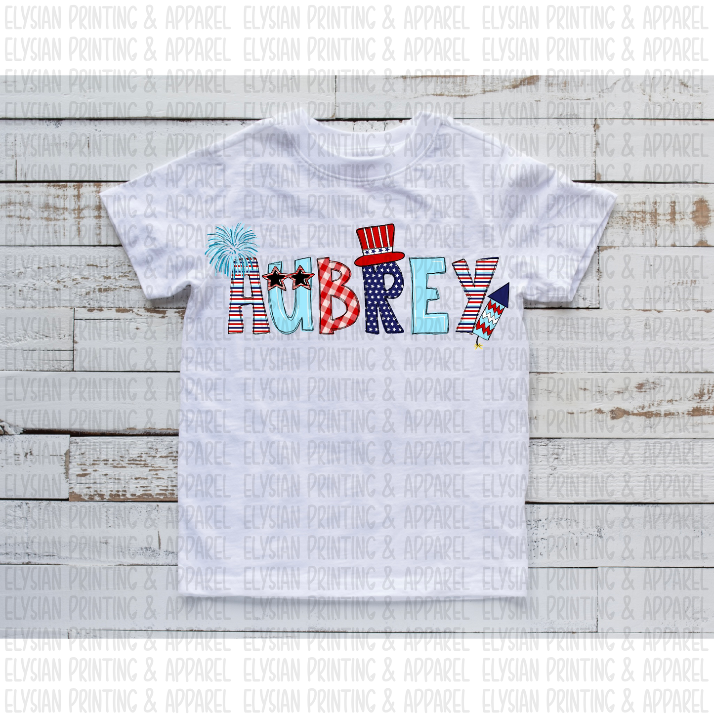July 4th Name Tee