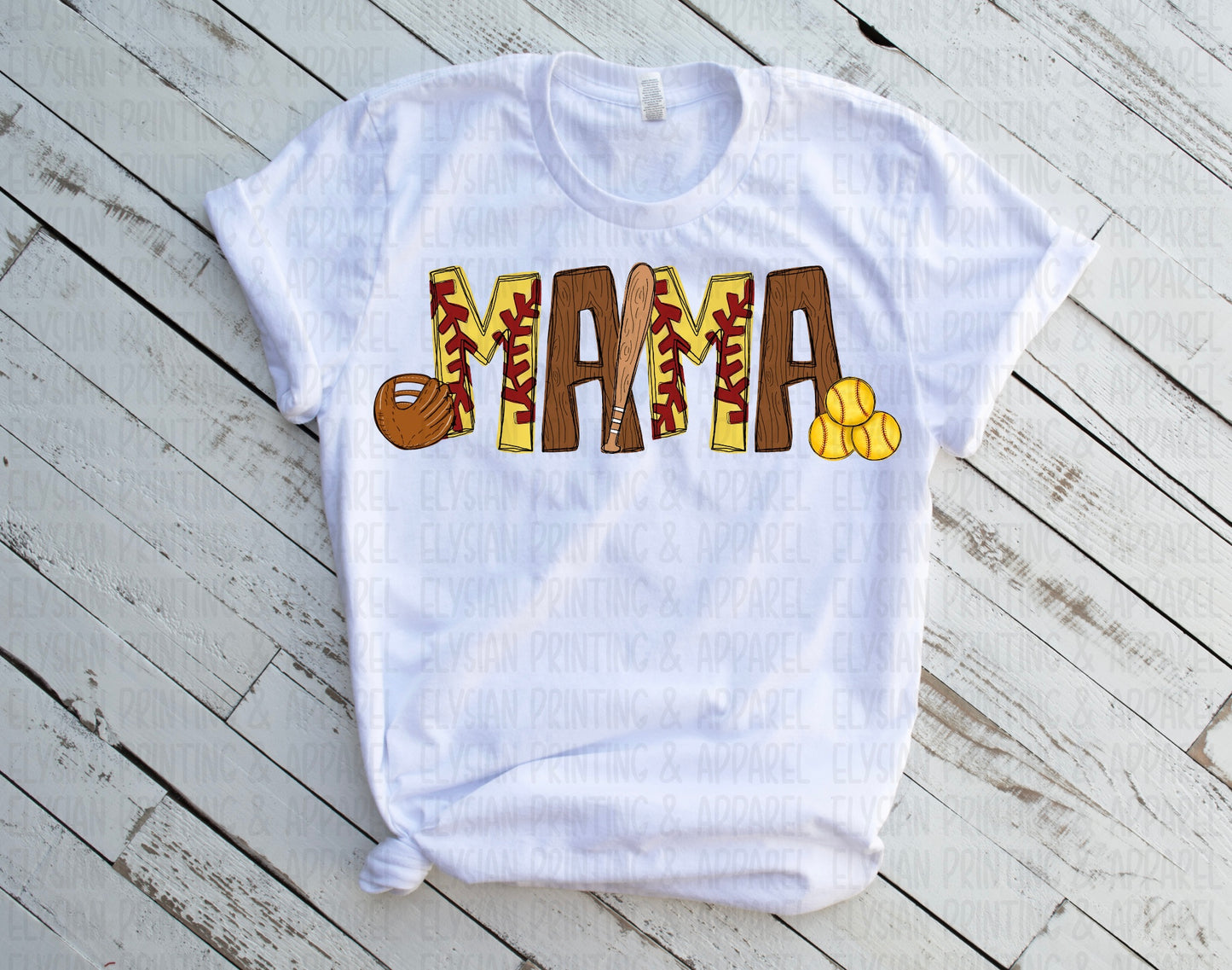 Softball Name Tee