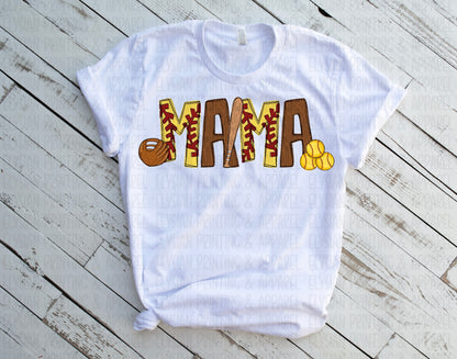 Softball Name Tee