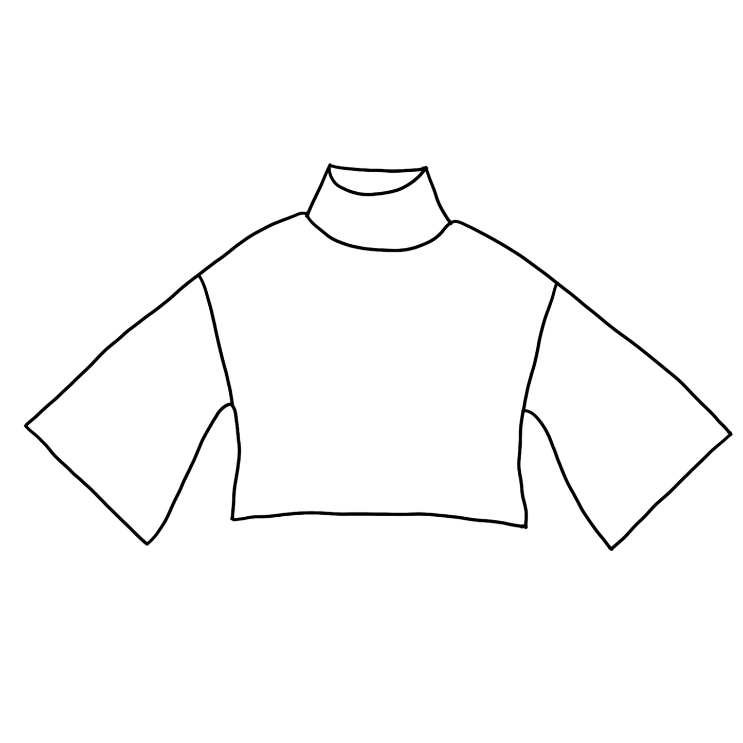Adult Mock Neck Sweater
