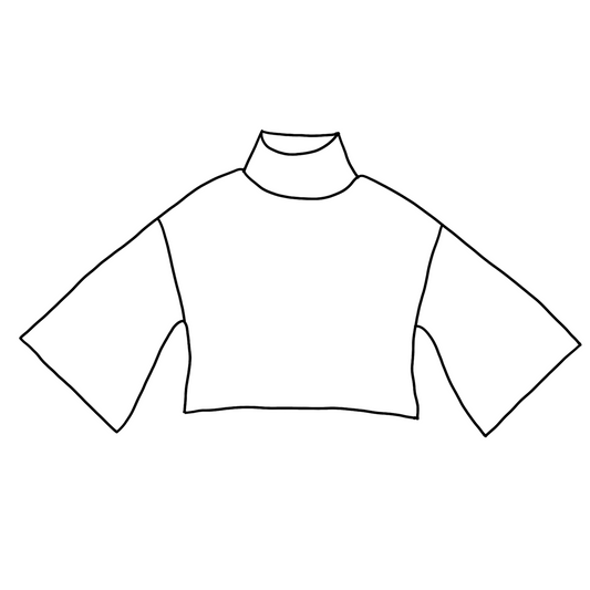 Adult Mock Neck Sweater