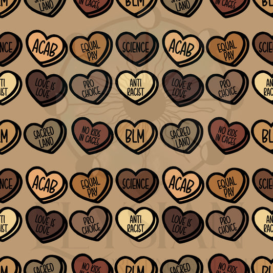 Deep Conversation Hearts Exclusive Seamless File