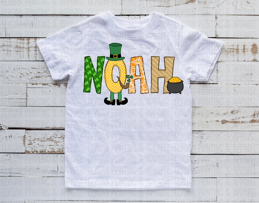 St. Patrick’s Day Name Tee